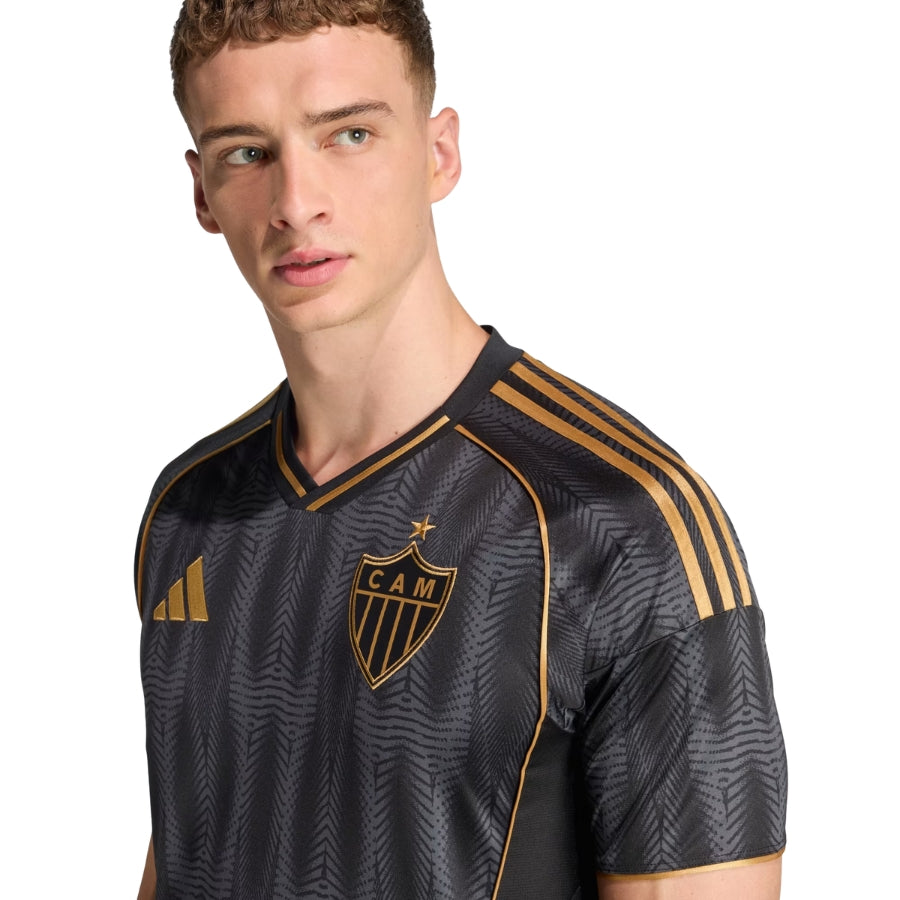 Atlético Mineiro Fan Jersey Home, Away e Third 2025/26 - Kit 3 Fan Jersey