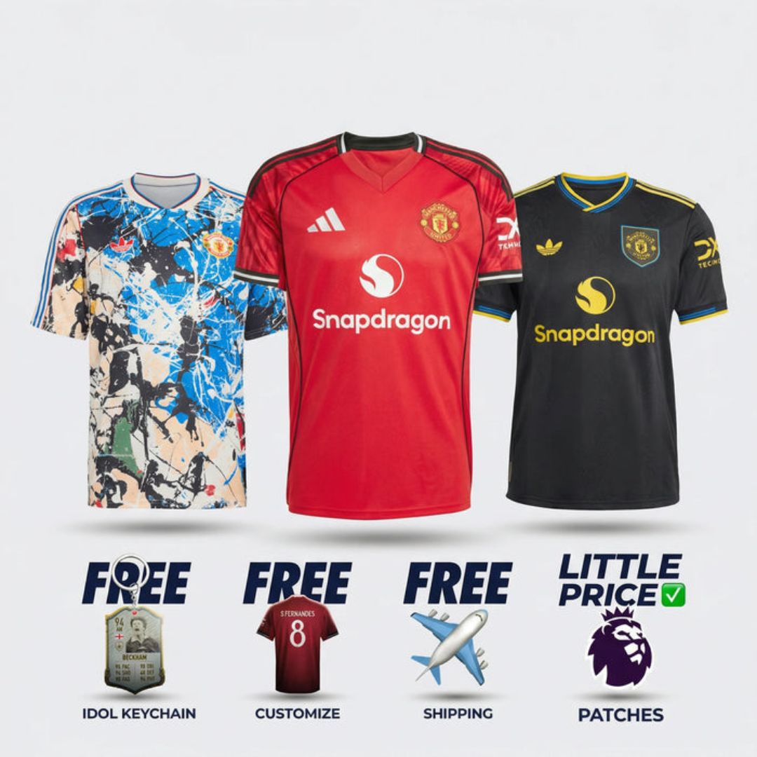 Combo Manchester United home, away and special 2025/26